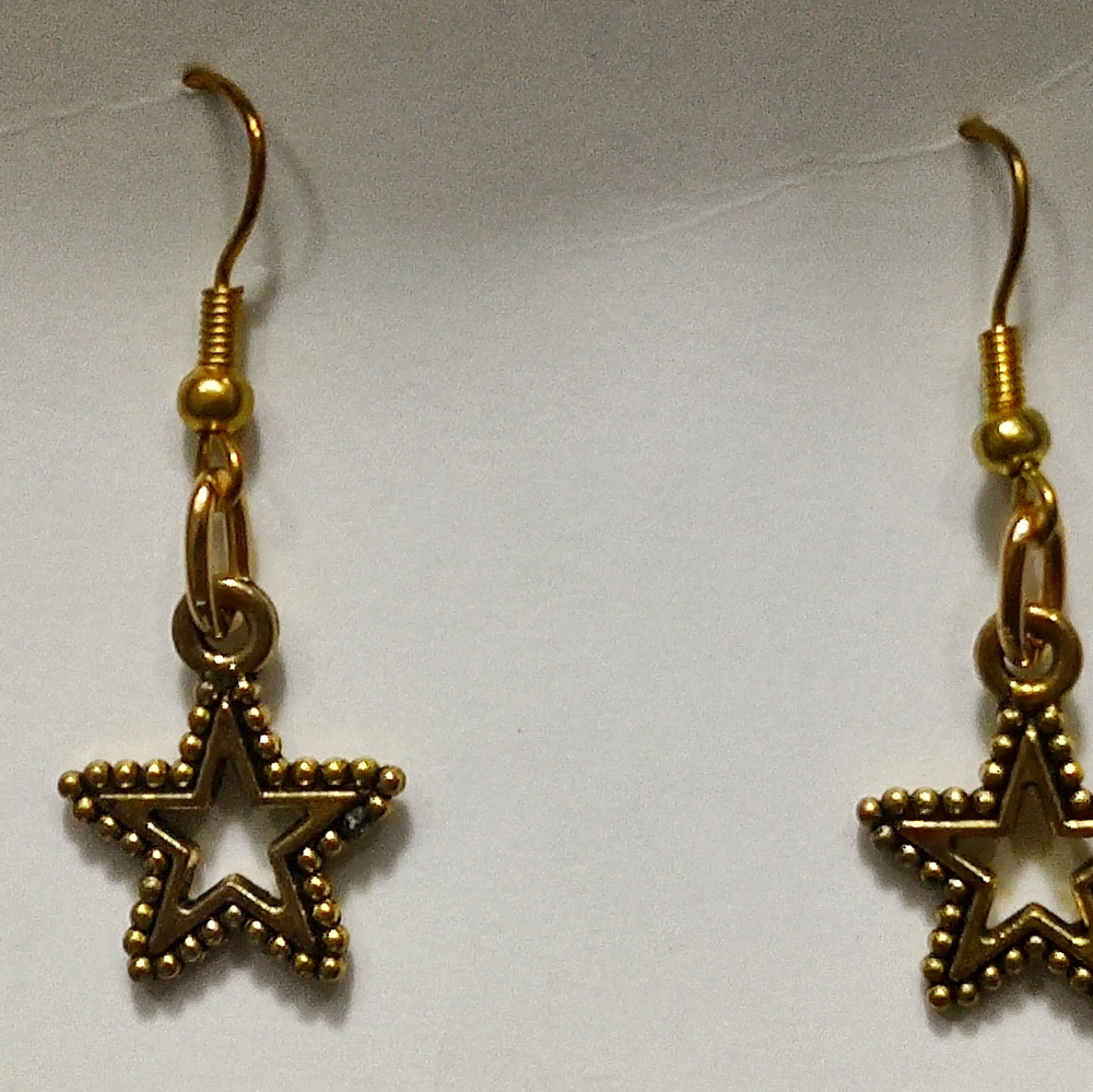 Star earrings
